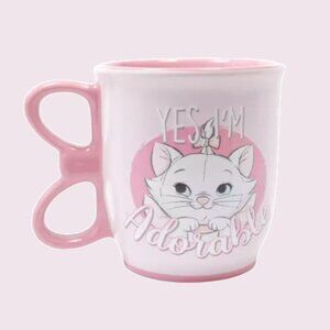 💮2/$100💮 Disney Marie The Aristocats "Yes I'm Adorable" Coffee Mug